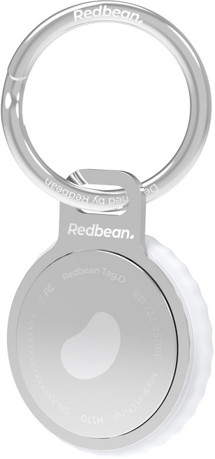 레드빈 태그오 에어태그 케이스 홀더 초소형 메탈 키링 고리 타입 RDH1TA, 1개, 단품