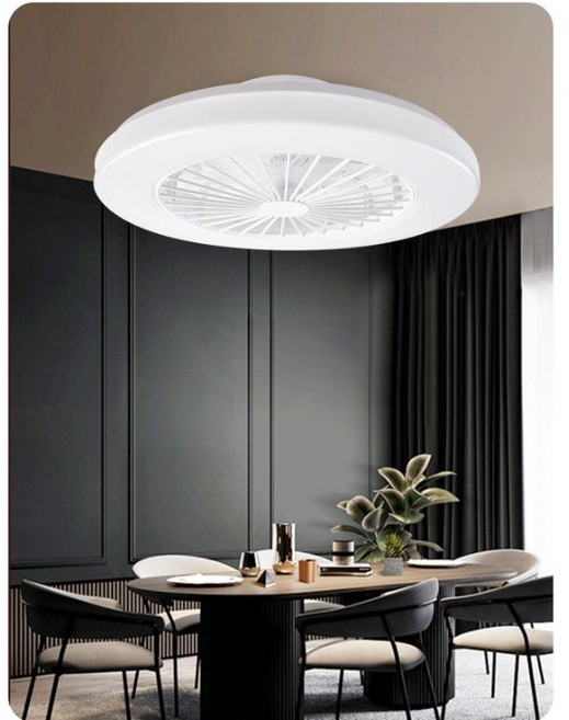 실링팬 조명 거실 인테리어 방등 안방 천정등, 실링팬직경(60cm)은하수