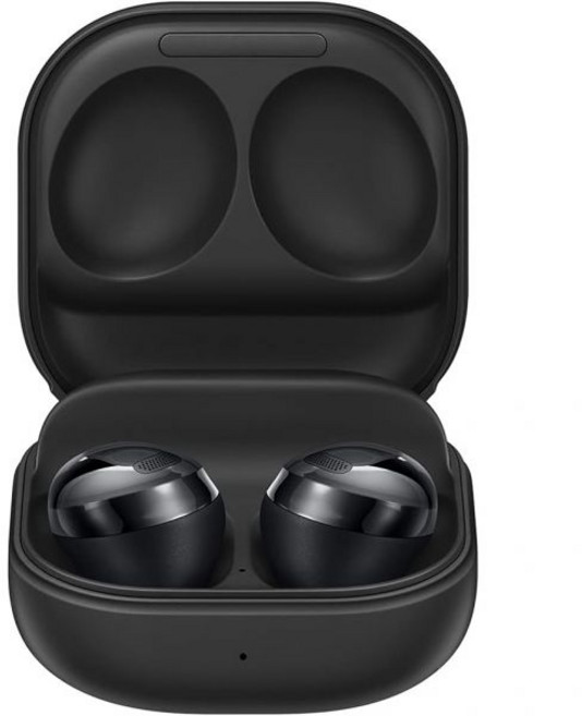 삼성 갤럭시 버즈 프로 블루투스 이어버드 트루 와이어리스 노이즈 캔슬링 충전 케이스 고품질 사운드 방수 팬텀 블랙 미국 버전 리퍼, Phantom Black
