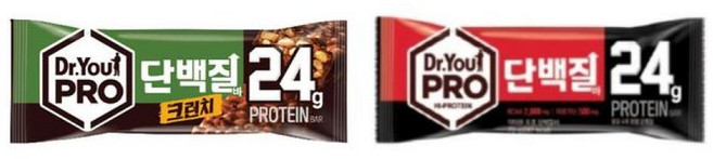 오리온 닥터유 프로 단백질바 3개 + 프로 단백질바 크런치 3개 (총6개), 1개, 70g