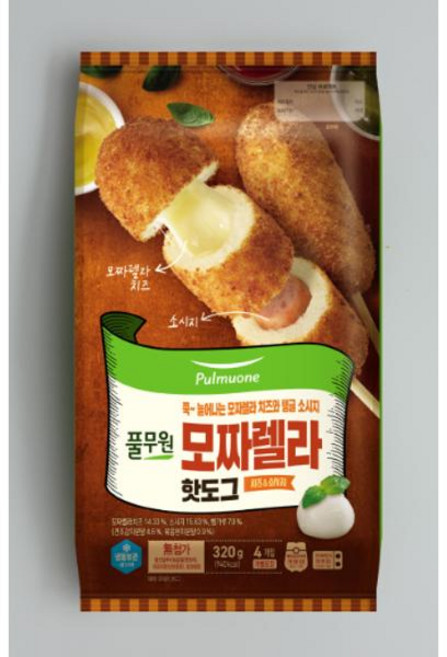 풀무원 모짜렐라핫도그 320g 1개