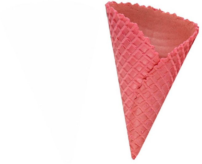 업소용 슈가콘 와플콘 아이스크림콘200개 아이스크림, 8.5구 핑크 200개, 1개, 1L