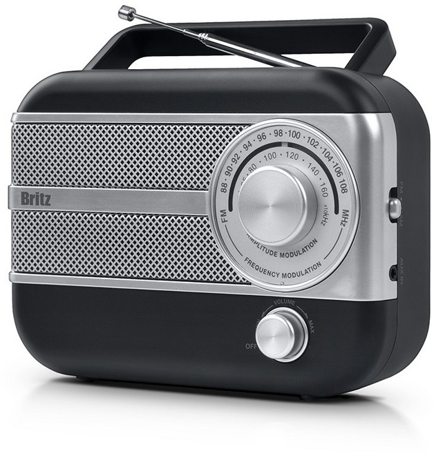 브리츠 BZ-R530 포터블 아날로그 레트로 라디오