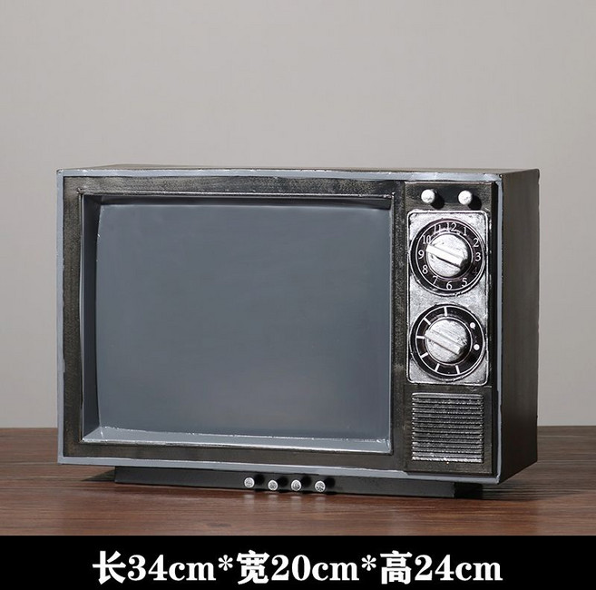 레트로 티비 인테리어 장식품 빈티지 브라운관 촬영소품 텔레비전(1), 브라운