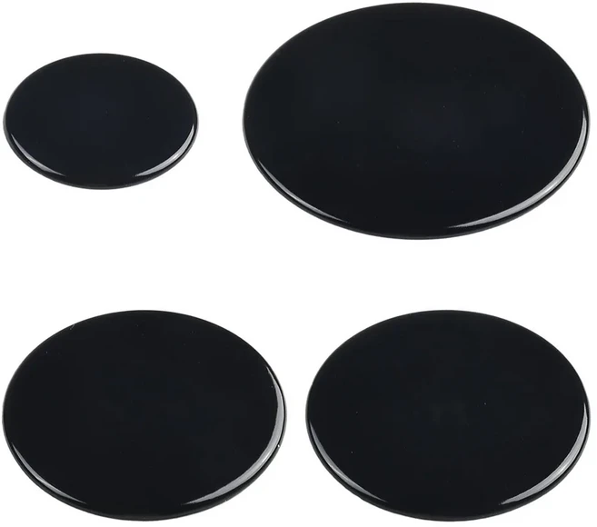 SABAF 액세서리용 4개 쿠커 호브 가스 버너 캡 55mm 100mm, 02 Flat