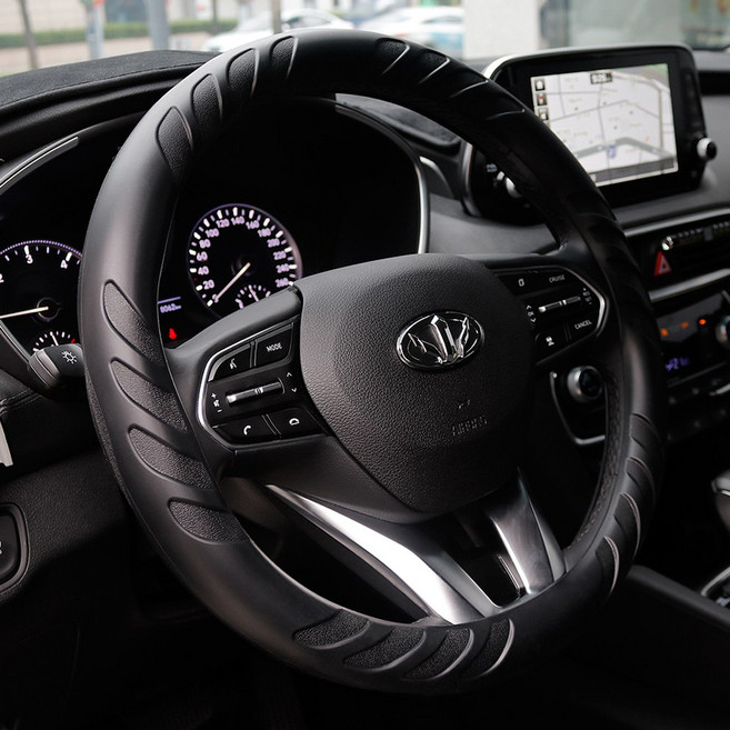 전차종 제뉴인 실리콘 핸들커버, 블랙