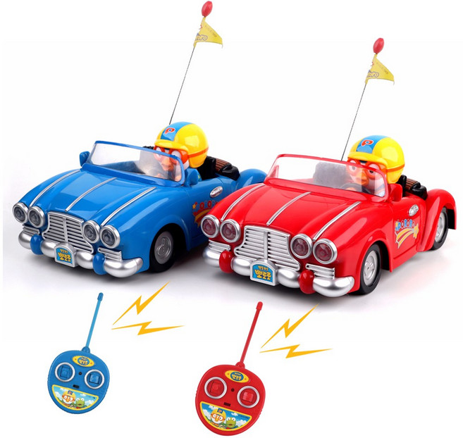 뽀로로 무선 자동차 완구, NEW뽀로로무선자동차-블루, 1개