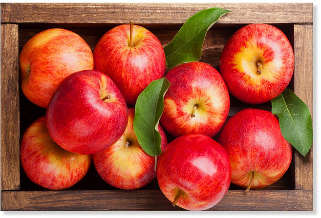 생기 부자되는 사과 그림 재물운 행운 캔버스 액자, 02빨간사과박스