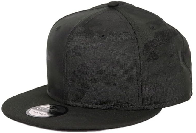 9FIFTY New Era [] 뉴 에라 무지 오리 위장 남성 모자 스냅 백 베이스볼 캡 블랙