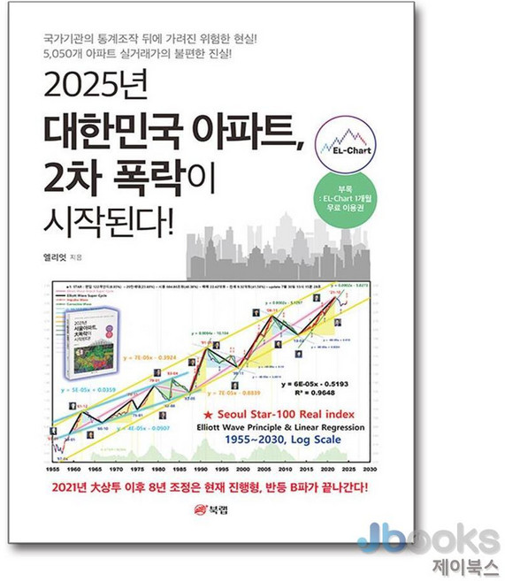 [제이북스] 2025년 대한민국 아파트 2차 폭락이 시작된다!, 북랩