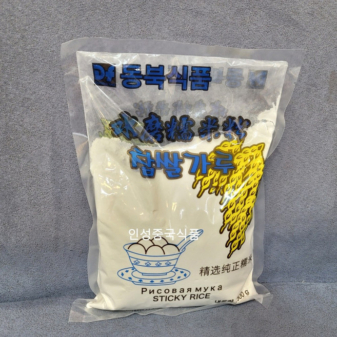 왕부정 중국식품 동북 찹쌀가루 눠미펀 식재료, 500g, 1개