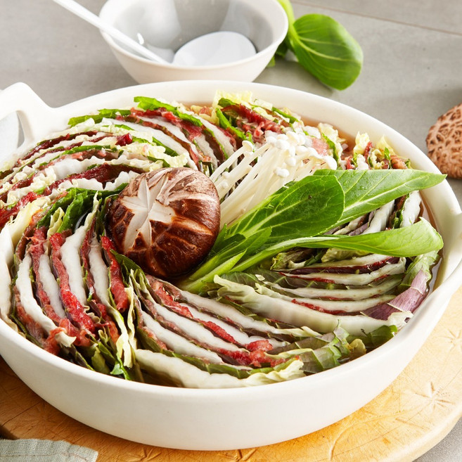 겹겹이 정성 가득한 감성 전골 아이러브 밀푀유나베 밀키트, 1개, 1.295kg