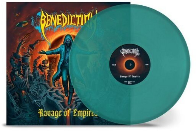 (수입 LP) Benediction Ravage of Empires [New Vinyl LP] Colored Vinyl Green