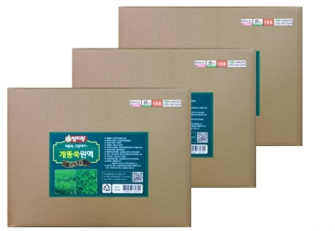 약초약선생 국산 개똥쑥원액 즙, 80ml 60포, 3박스