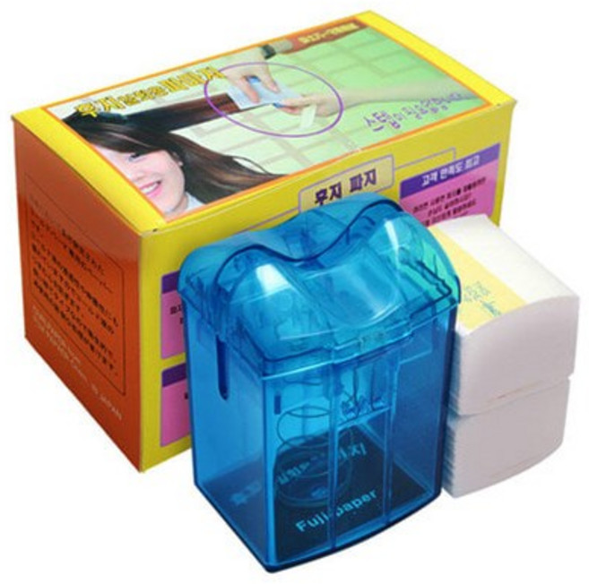 [지미테크] 후지 일회용 파지 3000매 + 파마지케이스, 1, 1개