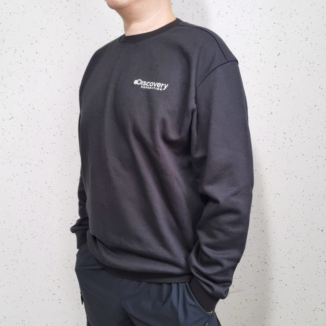 디스커버리 맨투맨 남성 긴팔티셔츠 후드 크루넥 라운드 덴버 STUDIOS