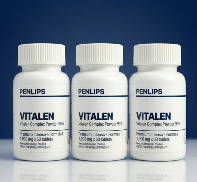 펜립스 비탈렌정 vitalen 3박스, 1개, 60정