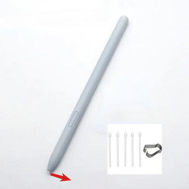 삼성 갤럭시 탭S10+fe 태블릿용 스타일러스 펜 + 울트라 스마트 S펜 필기용 펜, 1개, 푸른 색