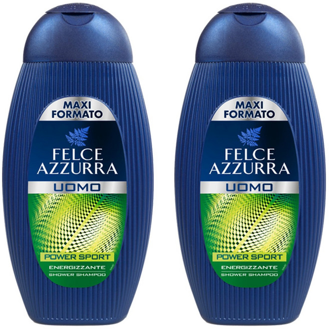 펠체아주라 이탈리아 150년 명품 포맨 올인원 바디워시, 400ml, 2개