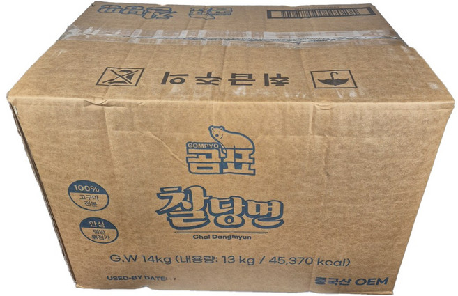 곰표 찰당면 14kg, 1개
