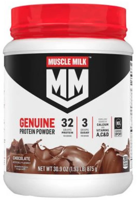 머슬밀크머슬 밀크 제뉴인 단백질 보충제 초콜릿맛 875g, 머슬 밀크 제뉴인 단백질 보충제 초콜릿맛 875g, 1, 1 - 쿠팡