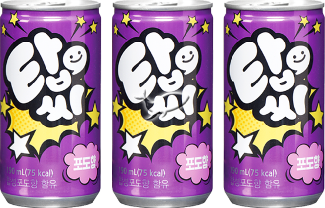 탑씨 포도 190ml, 5개