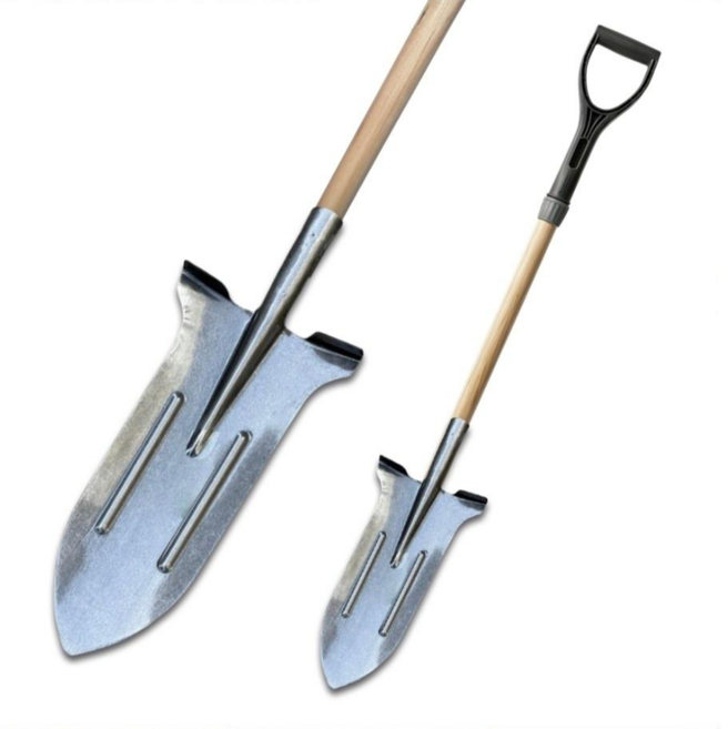 뿌리째 도랑삽 (농기구 땅파는도구 정원 다용도 삽 캐는 기구), 1개
