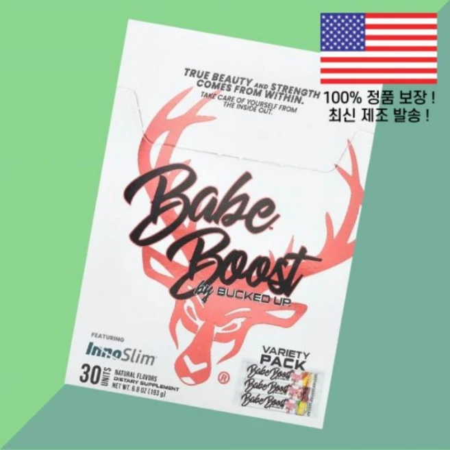 벅드업 베이비 부스트 버라이어티 팩 30포 각 0.2온스 Bucked Up Babe Boost Variety Pack 30 Packets 0.2oz Each, 벅드업 베이비 부스트 버라이어티 팩 30포 각 0.2온 - 쿠팡