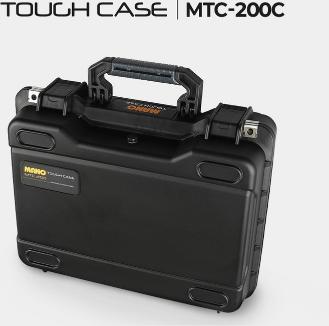 MANO 공구함 하드케이스 MTC-200C 공구박스 툴박스 IP67 방수 방진, 1개