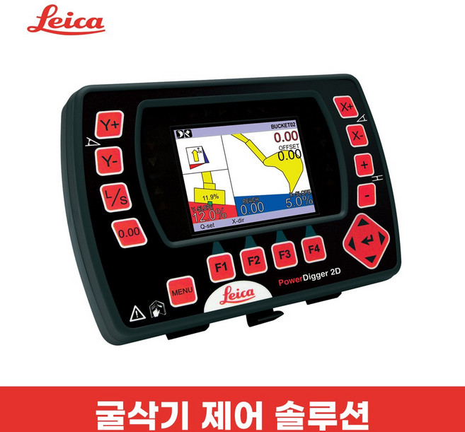 LEICA 라이카 굴삭기 레벨기 / 제어솔루션 2D / 3D 네비게이션, 1개