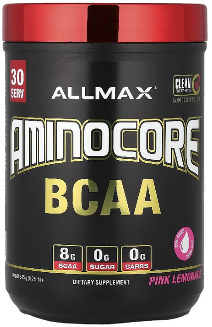 올맥스 BCAA AMINOCORE 8G 무설탕 탄수화물제로 파인애플 망고향 952g