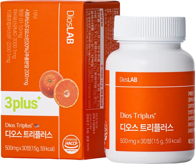디오스트리플러스 디오스민 장유산균, 15g, 1개, 장유산균 1Box (1개월) - 쿠팡