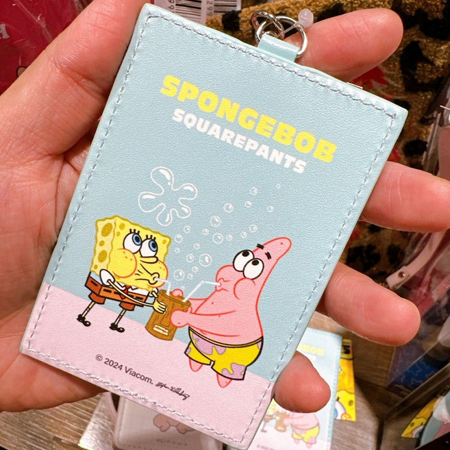海綿寶寶 伸縮票卡夾