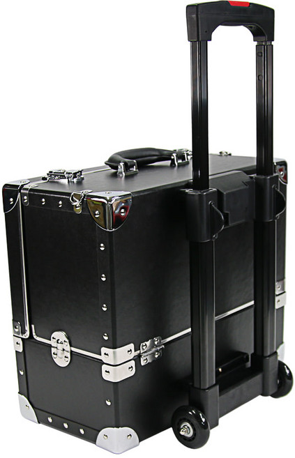 코디피아 캐리어 메이크업 박스 블랙 4단, 1개