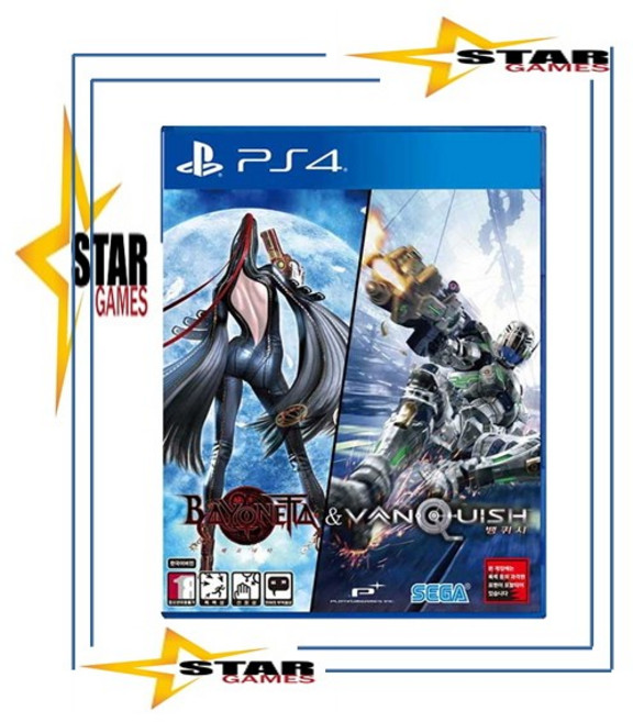 [중고상품] 플레이스테이션4 베요네타 뱅퀴시 합본팩 [국내발매 한글판] 플스4 PS4 CD실물