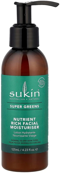 수킨 슈퍼 그린스 영양 풍부 페이셜 모이스처라이저 일반/건성 피부용 125ml (4.23 fl oz) SKN-00451 - 쿠팡