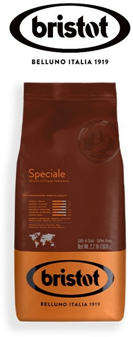 미슐랭 [브리스토트] BRISTOT SPECIALE 스페셜 | 이탈리아 에스프레소 원두커피 | 미디엄 로스팅 | 1kg 1개 맛있는원두 원두커피 홀빈