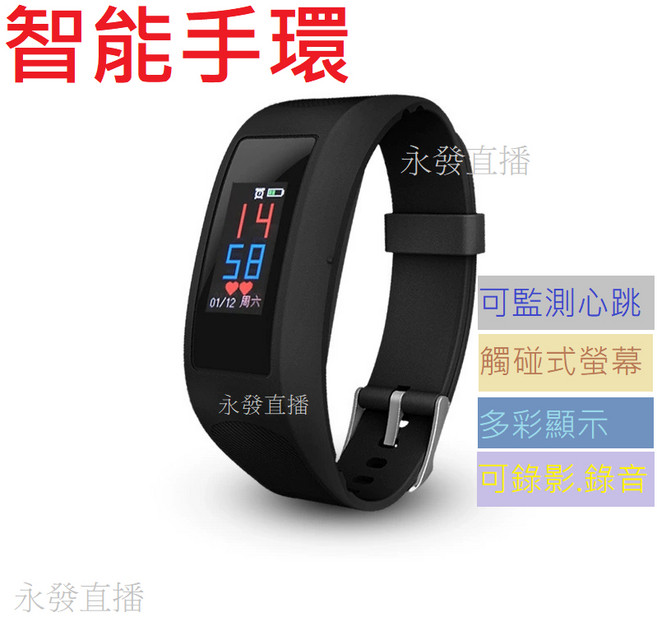 永發直播 光華商場 針孔錄影手錶V101 密錄器 錄音