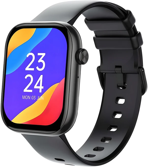 젤센 웨어러블 스마트워치 + 스트랩 세트 에어워치6, 블랙, 5.1cm, GPS - 쿠팡