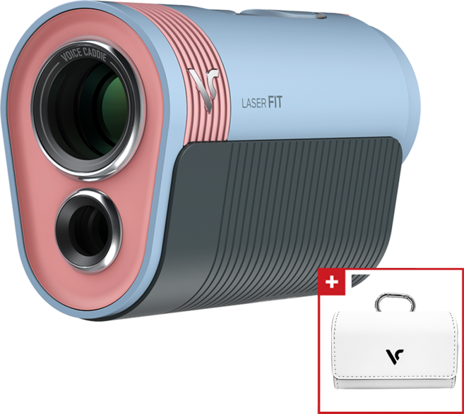 2026 보이스캐디 레이저핏 2 (LASER FIT 2) 레이저형 거리측정기+전용파우치, 프로스트 블루, 레이저핏2