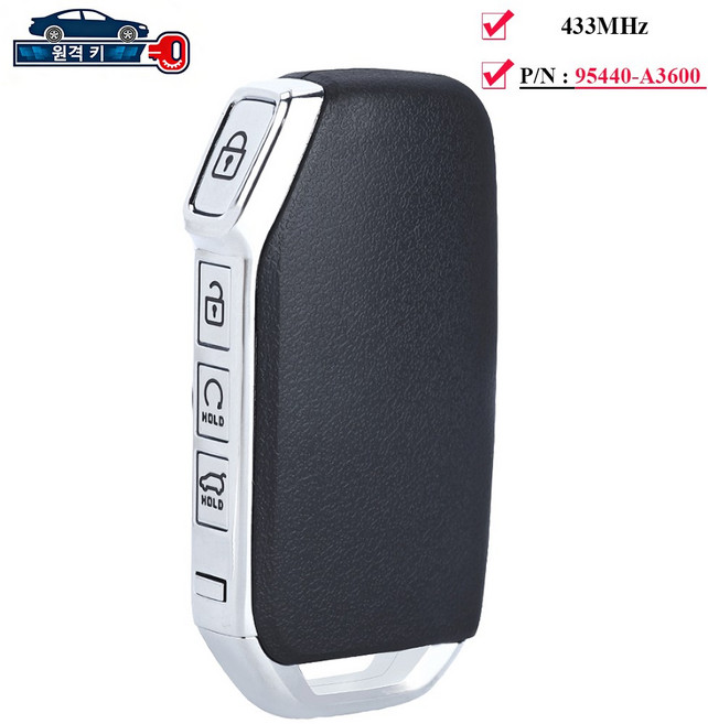 레이 스마트키 보조키 포함 95440A3600 4버튼, 1개, 리모컨 키