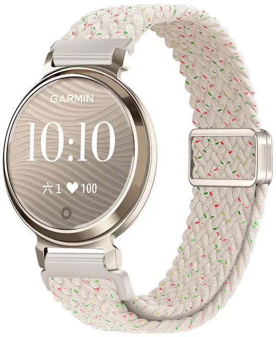 Garmin Lily2 14mm 통기성 손목 밴드 용 자기 교체 나일론 스트랩, 01 Starlight Point, 01 Lily2 14mm