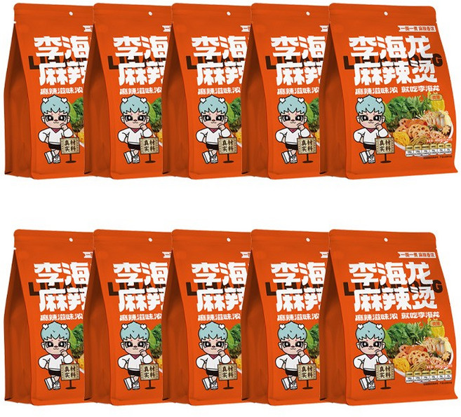 리하이롱 마라탕 중국판매1위마라탕 마라탕 밀키트 보통맛, 10개, 410g