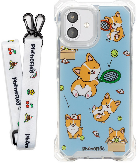 폰플리 범퍼 스트랩 목걸이 휴대폰 케이스