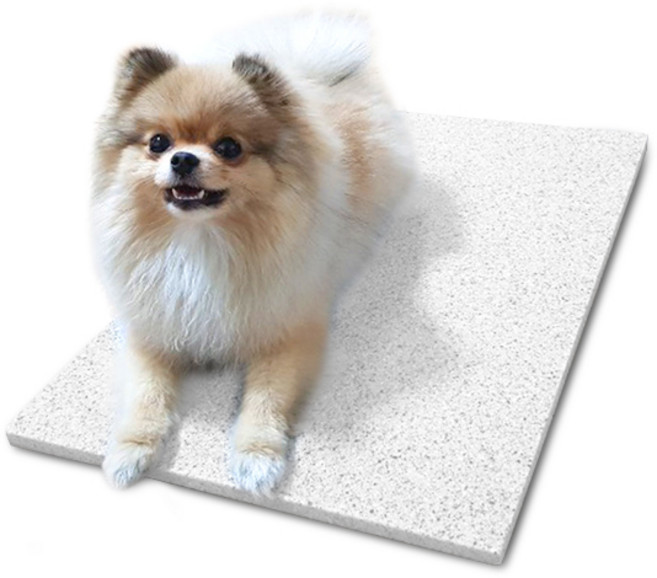 힐링타임 강아지 고양이 대리석 쿨매트 시원한 여름 애견 매트 아이스 쿨링 시트 NH-360, 1개