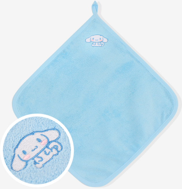 산리오 자수 핸드타올-시나모롤, 본상품, 1개, free