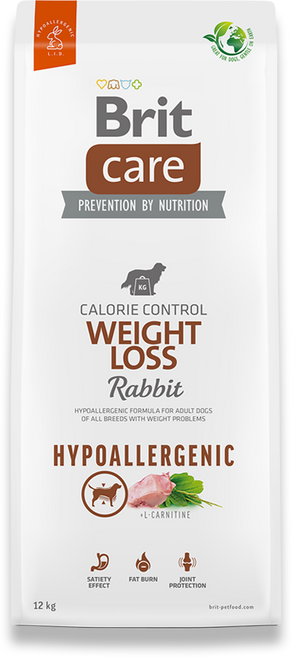 브릿 케어독 눈물사료 그레인프리 하이포알러제닉 저알러지 다이어트 사료, 1개, 12kg, 토끼