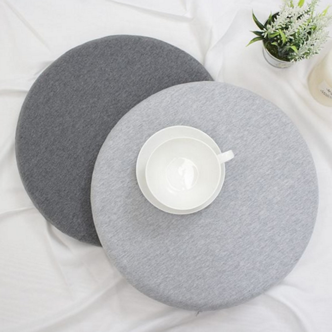 원형 방석 사계절 분리형 의자 메모리 폼 방석 쿠션 등받이 엉덩이 차량 캠핑 쇼파