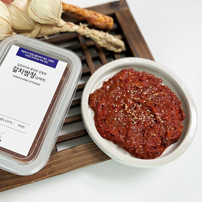 제대로 만든 순태젓 갈치쌈장 400g, 무색명란젓 400g (러시아산), 1개
