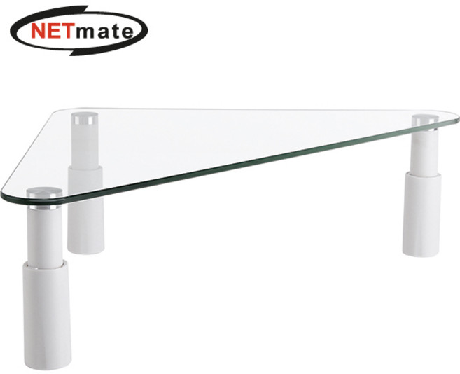 강원전자 넷메이트 NM-LST102 다용도 강화유리 받침대(500x280x80~130mm), 본상품선택, 1개